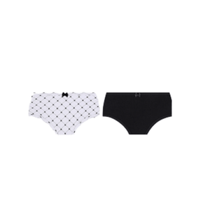 KIT C/2 Calcinha Lobinha Estampada Infantil 18107-088