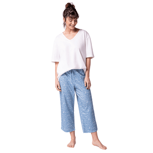 Pijama Florido Capri Lupo 24640-001