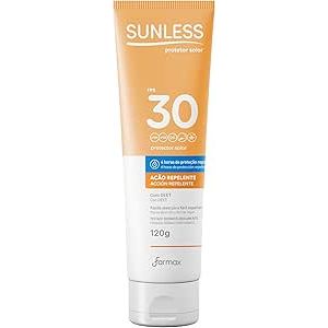 SUNLESS PROTETOR SOLAR AÇAO REPELENTE FPS30 120G