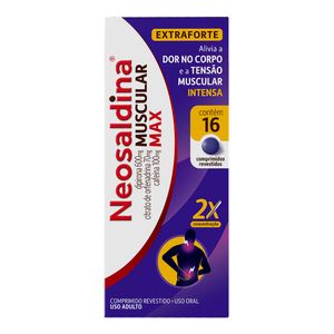 NEOSALDINA MUSCULAR MAX 16CPR