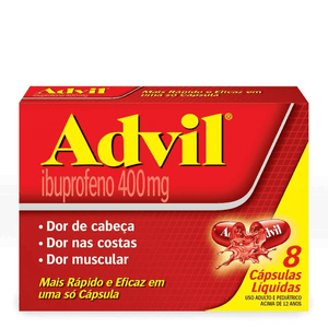 ADVIL 400MG EXTRA ALIVIO 8CAP GEL