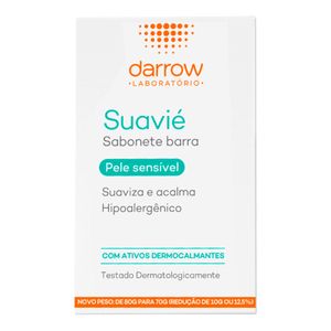SUAVIE SABONETE EM BARRA PELE SENSIVEL 70G
