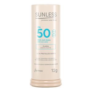 SUNLESS PROTETOR SOLAR FPS50 STICK CLARA 12G