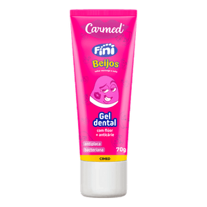 CREME DENTAL INFANTIL CARMED FINI BEIJOS 70G