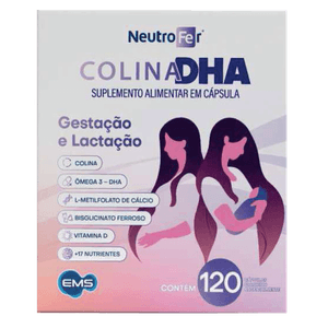 NEUTROFER COLINA DHA 120 CAP