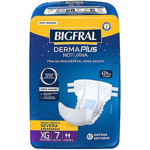 FRALDA BIGFRAL DERMAPLUS XG 7UN