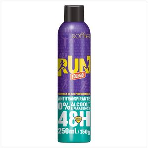 DESODORANTE SOFFIE AE RUN FOLEGO 250ML