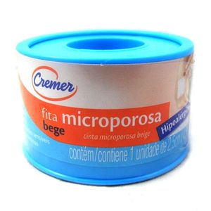 FITA MICROPOROSA CREMER BEGE 2,5CMX4,5M