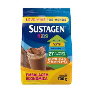 SUSTAGEN KIDS SABOR CHOCOLATE SACHE LEVE700G PAGUE500G
