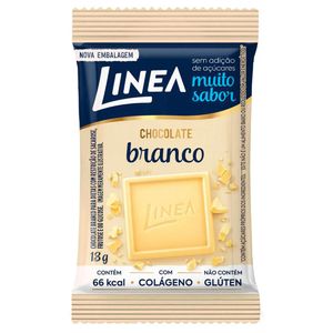 LINEA CHOCOLATE BRANCO COM COLAGENO ZERO AÇUCAR 13G