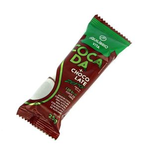 BARRA COCADA+CHOCOLATE ZERO AÇUÇAR EQUILIBRIO VITA 25G