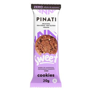 BARRA DE CEREAIS PINATI SABOR COOKIES 20G