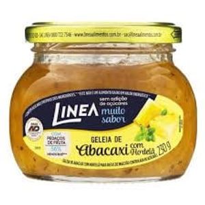 GELEIA DE ABACAXI COM HORTELA LINEA 230G