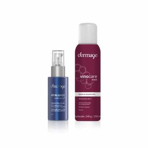 DERMAGE KIT HYALUAGE COMPLEX HA+VINOCARE ACQUA 148G 30ML
