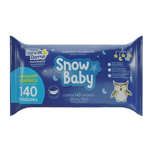 LENÇO UMEDECIDO SNOW BABY HORA DE DORMIR 140UN