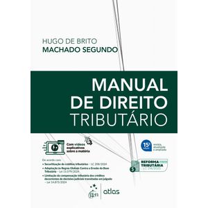 MANUAL DE DIREITO TRIBUTARIO