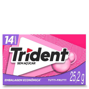 TRIDENT TUTTI FRUTTI 14UN