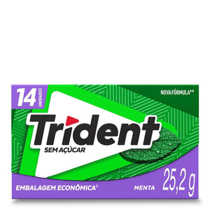 TRIDENT MENTA VERDE 14UN