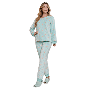 Pijama Fleece Brilha No Escuro Cia Do Corpo PJ5746