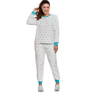 Pijama Fleece Brilha No Escuro Cia Do Corpo PJ5746
