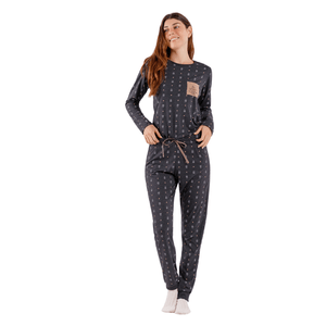 Pijama Coffe and Heart Cor Com Amor 2010556