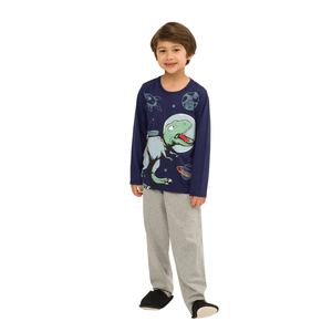 Pijama Infantil Dino Planet Evanilda 27.01.0068