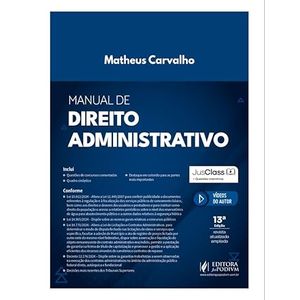 MANUAL DE DIREITO ADMINISTRATIVO