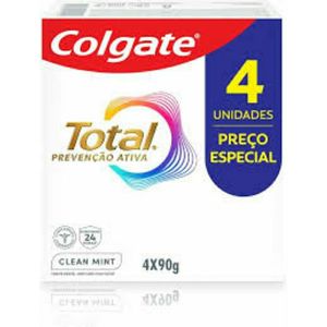 CREME DENTAL COLGATE CLEAN MINT 4UN 90G
