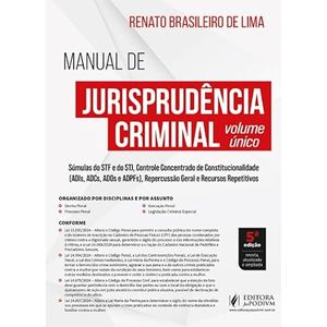 MANUAL DE JURISPRUDENCIA CRIMINAL - VOLUME UNICO
