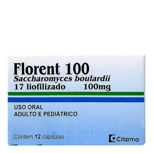 FLORENT 100MG 12CAP