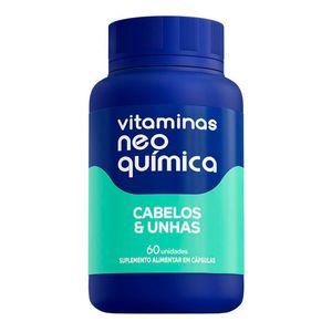 VITAMINA NEO CABELOS E UNHAS 60CPR