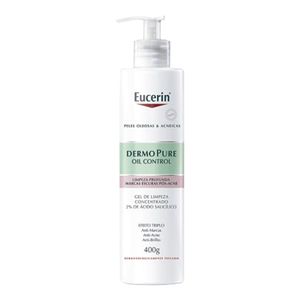 EUCERIN DERMO PURE GEL DE LIMPEZA CONCENTRADO 400G
