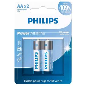PHILIPS PILHA ALCALINA AA 2UN