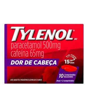 TYLENOL DC 500MG 10CPR