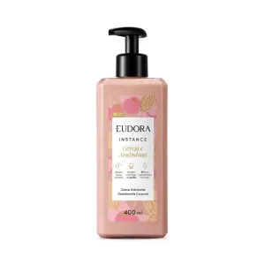 EUDORA HIDRATANTE CORPORAL INSTANCE CEREJA E AMENDOAS 400ML