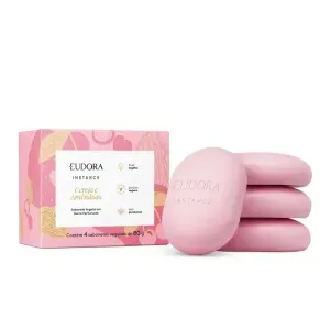 KIT EUDORA INSTANCE SABONETE CEREJA E AMENDOA  4X85G