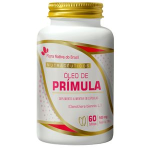 OLEO DE PRIMULA 500MG FLORA NATIVA 60CAP