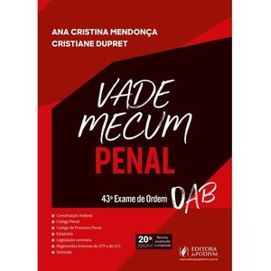 VADE MECUM PENAL - 43º EXAME DE ORDEM