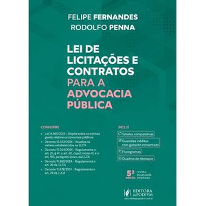 LEI DE LICITACOES E CONTRATOS PARA A ADVOCACIA PUBLICA