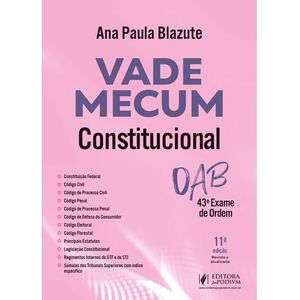 VADE MECUM CONSTITUCIONAL - 43º EXAME DE ORDEM