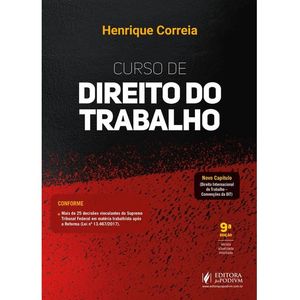 CURSO DE DIREITO DO TRABALHO