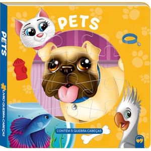 PETS - LIVRO QUEBRA-CABECAS