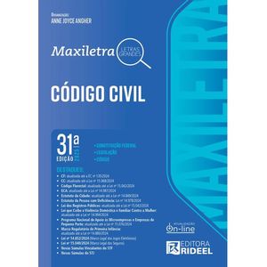 CODIGO CIVIL - MAXILETRA - (CONSTITUICAO FEDERAL + CODIGO + LEGISLACAO)