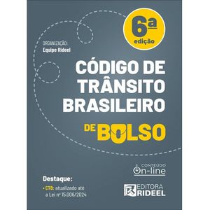 CTB DE BOLSO - CODIGO DE TRANSITO BRASILEIRO