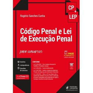 CODIGO PENAL E LEI DE EXECUCAO PARA CONCURSOS