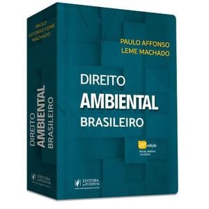 DIREITO AMBIENTAL BRASILEIRO