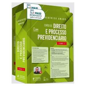 CURSO DE DIREITO E PROCESSO PREVIDENCIARIO
