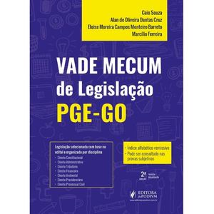 VADE MECUM DE LEGISLACAO - PGE-GO