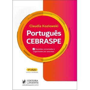 PORTUGUES CEBRASPE - QUESTOES COMENTADAS E ORGANIZADAS POR ASSUNTO