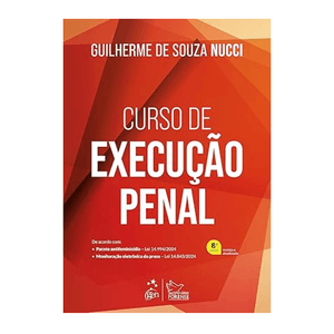 CURSO DE EXECUCAO PENAL